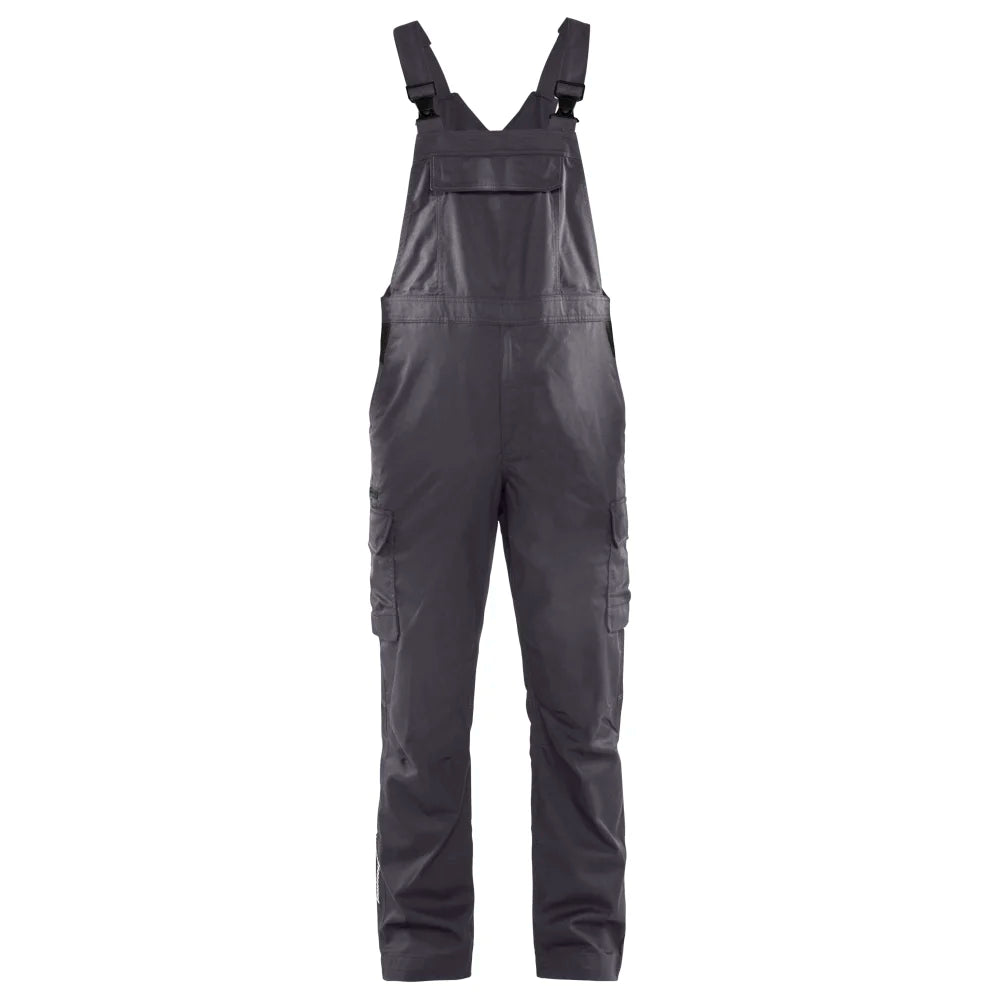 Blaklader 2644 1832 Industrie Bretelbroek Stretch Medium Grijs Zwart