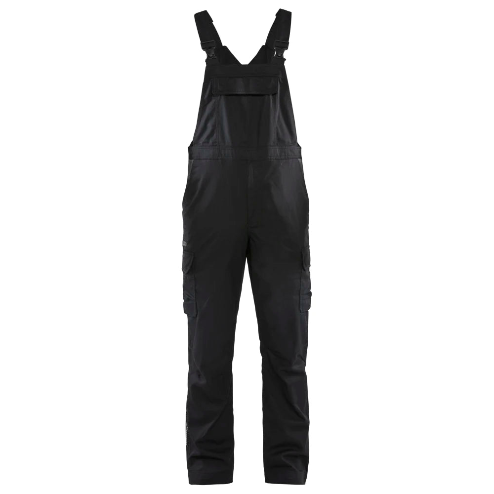 Blaklader 2644 1832 Industrie Bretelbroek Stretch Zwart Donkergrijs