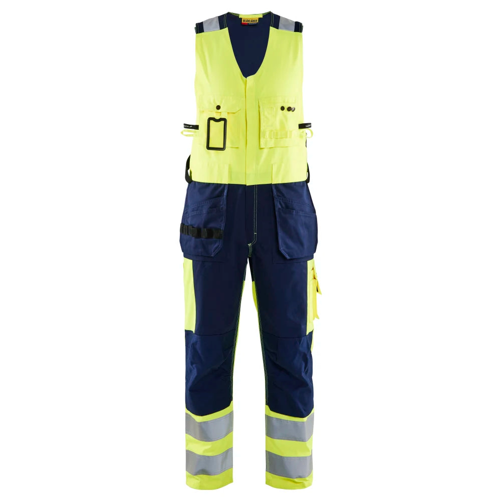 Blaklader 2653 1804 Amerikaanse Overall High Vis High Vis Geel Marineblauw