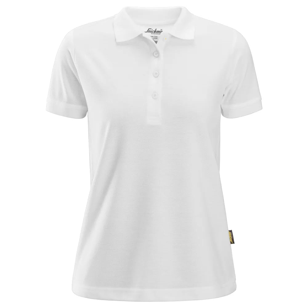 Snickers 2702 Dames Polo Shirt 0900 White