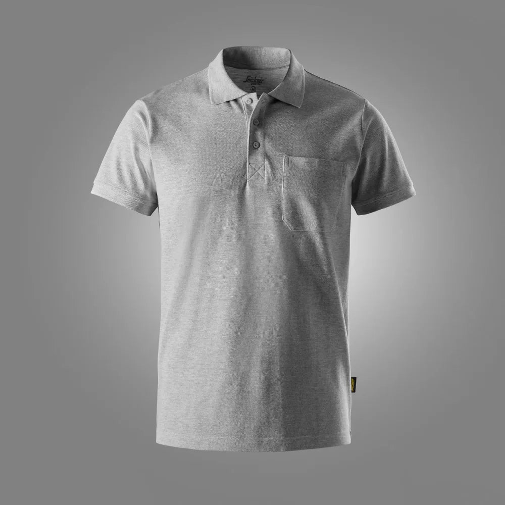 Snickers 2708 Polo Shirt 2800 Grey Melange