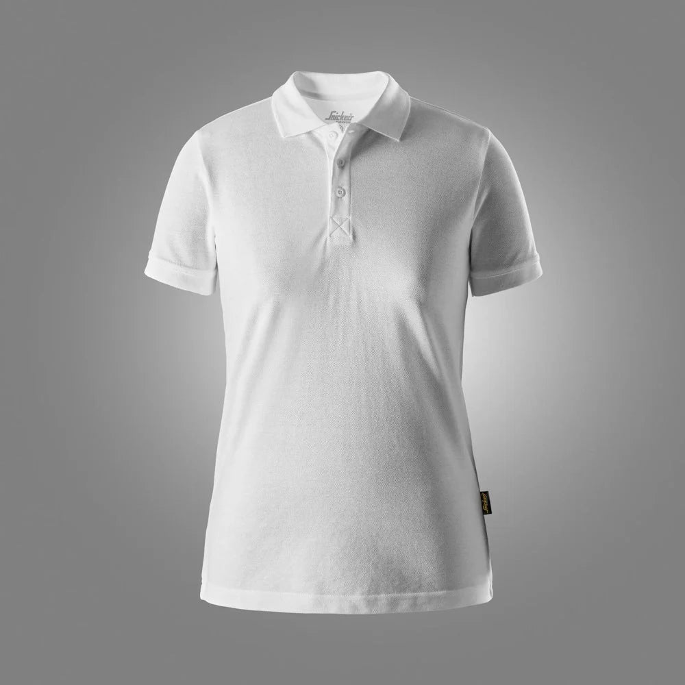 Snickers 2717 Classic Dames Poloshirt White