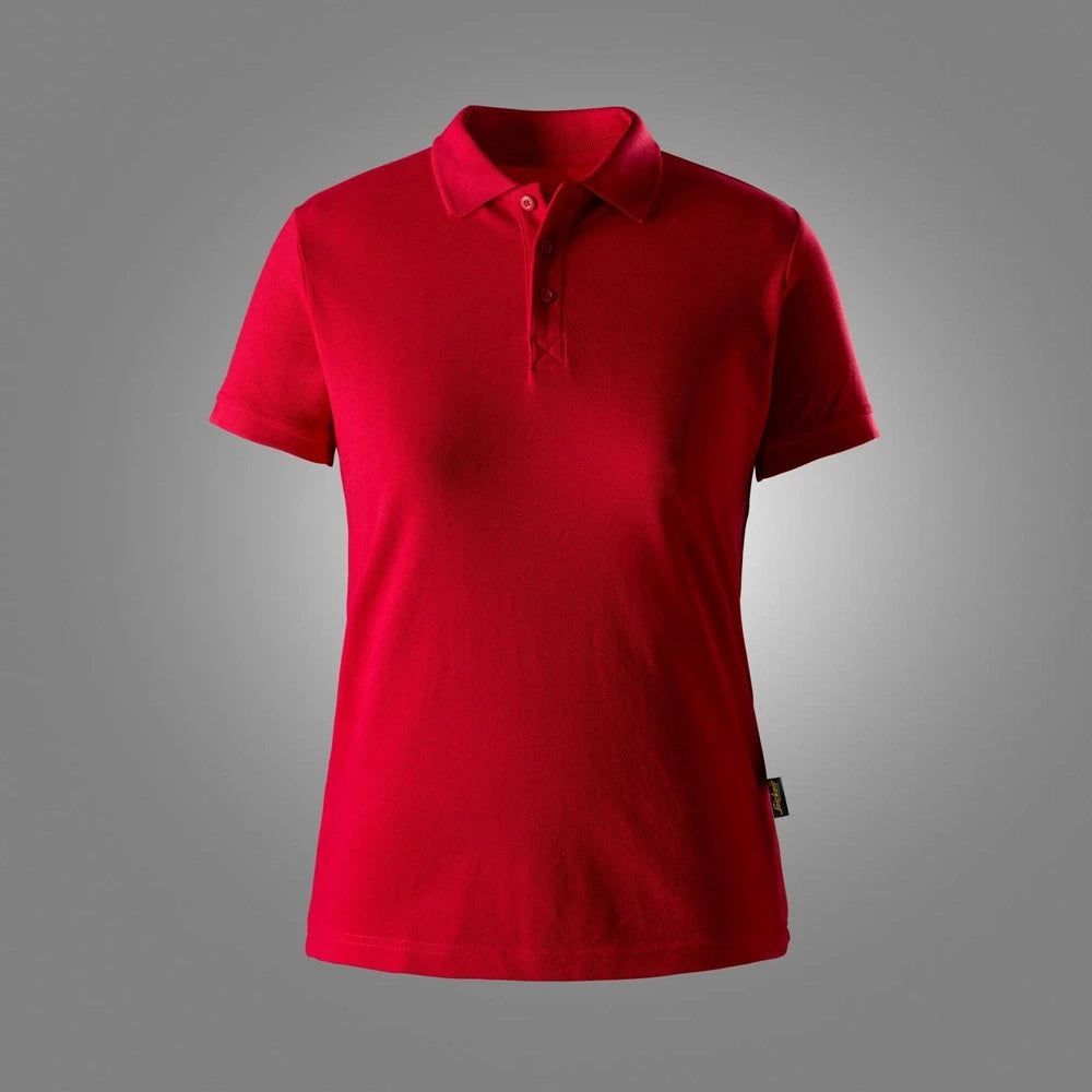 Snickers 2717 Classic Dames Poloshirt Chili Red