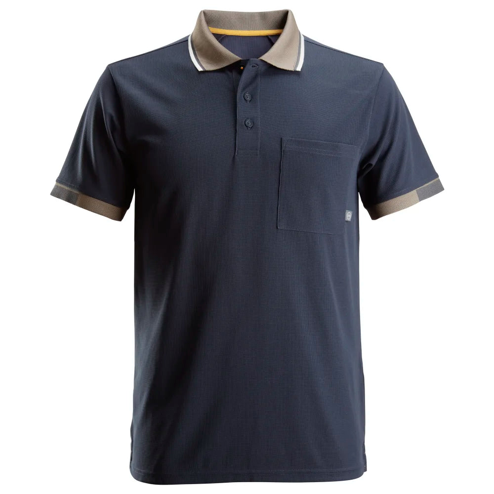 Snickers 2724 Allroundwork 37.5 Polo Shirt Met Korte Mouwen 9500 Navy