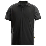 Snickers 2750 Tweekleurig Polo Shirt 0458 Black Steel Grey