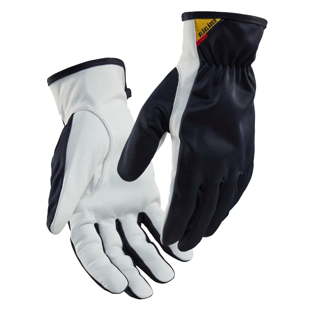 Blaklader 2802 1459 Werkhandschoenen Leder Donkerblauw Wit