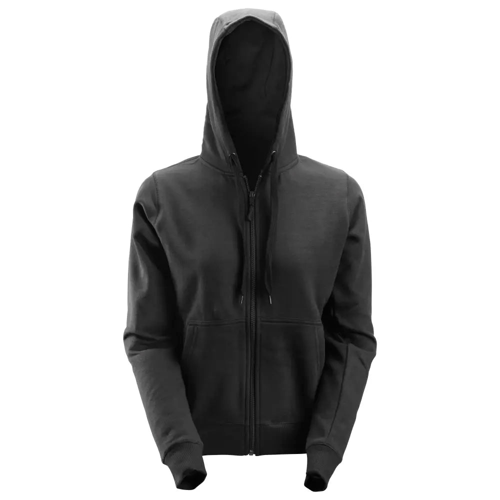 Snickers 2806 Dames Hoodie Met Rits 0400 Black