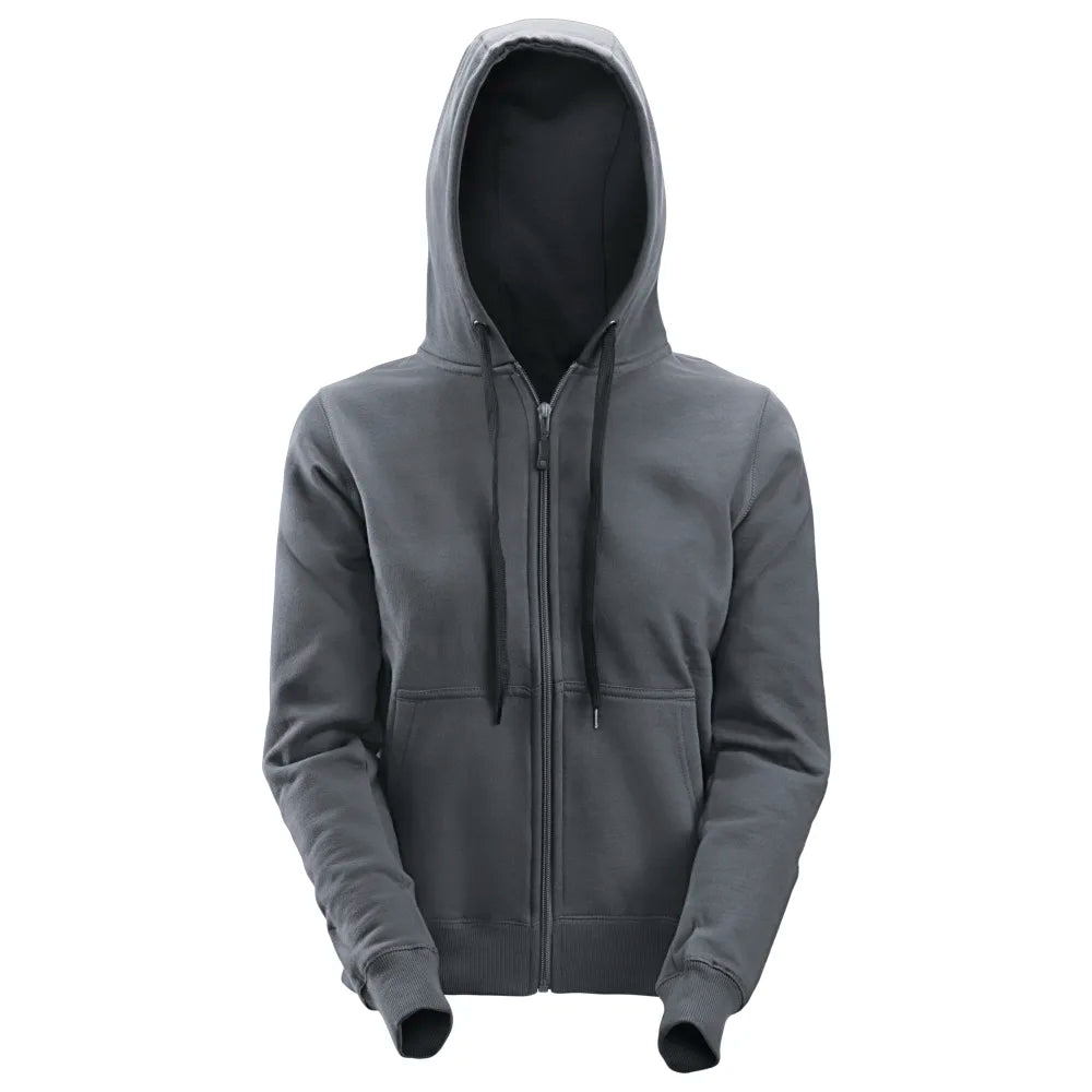 Snickers 2806 Dames Hoodie Met Rits 5800 Steel Grey
