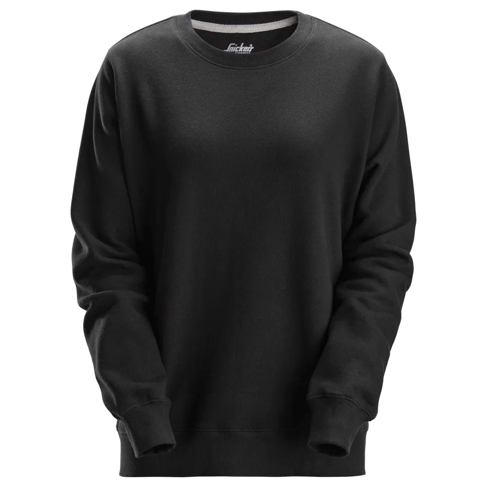Snickers 2827 Dames Sweatshirt 0400 Black
