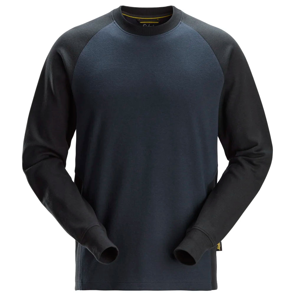Snickers 2840 Tweekleurig Sweatshirt 9504 Navy Black