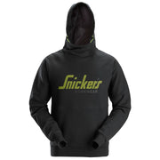 Snickers 2845 Logo Hoodie 0400 Black