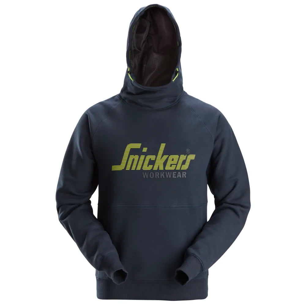 Snickers 2845 Logo Hoodie 9500 Navy