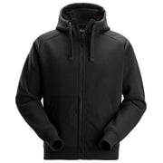 Snickers 2875 Cordura Tech Sweatshirt Hoodie Met Rits 0404 Black Black