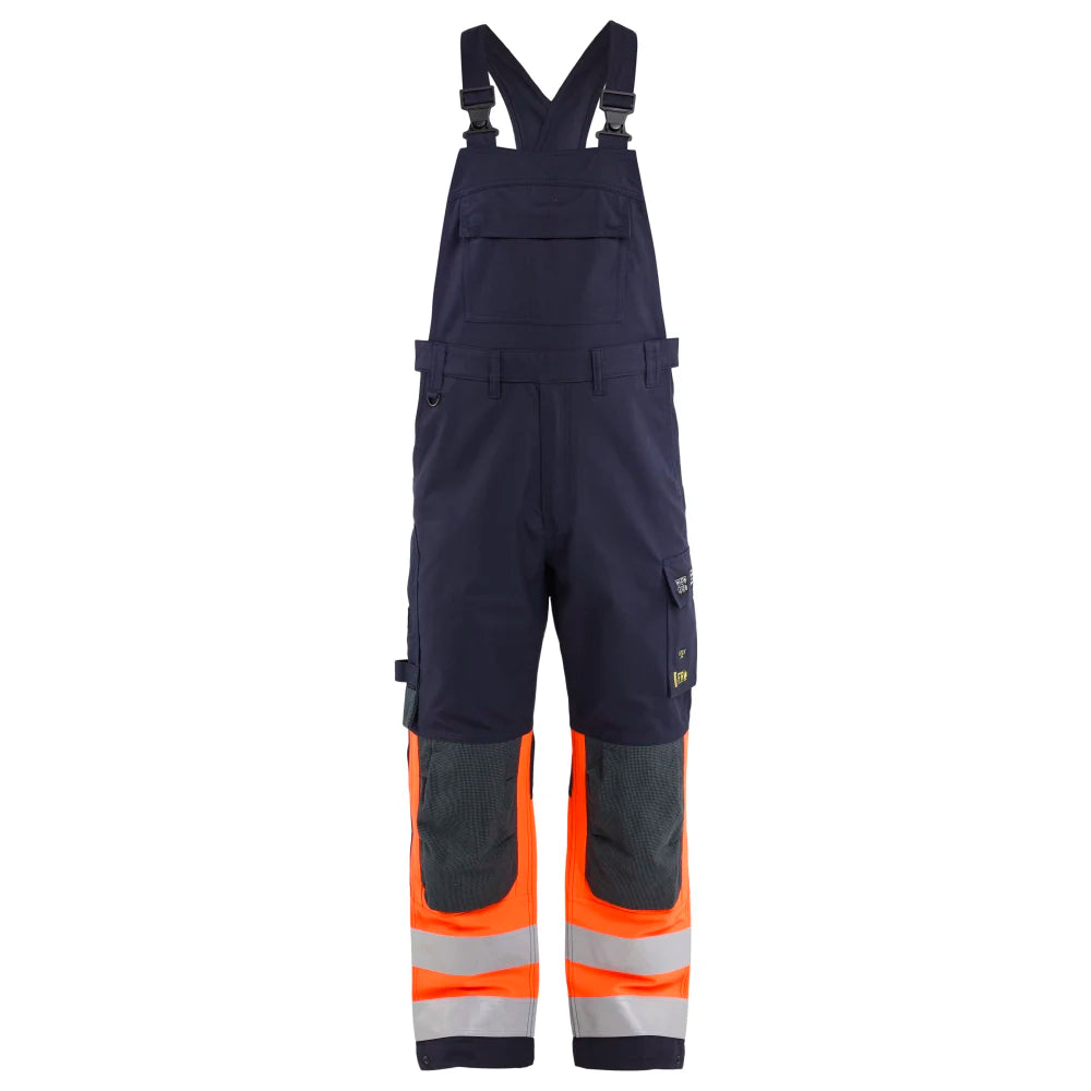 Blaklader 2888 1524 Multinorm Bretelbroek Inherent
 Marineblauw Oranje