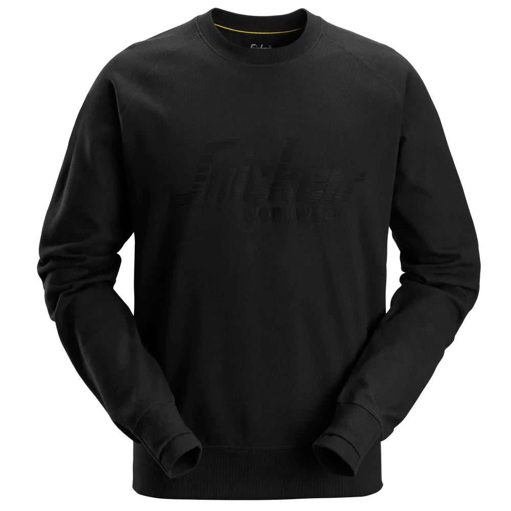 Snickers 2892 Logo Sweatshirt 0400 Black