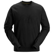 Snickers 2892 Logo Sweatshirt 0400 Black