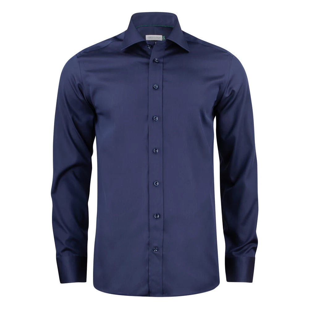 J.Harvest & Frost Green Bow 01 Hemd Slim Fit Heren Marine