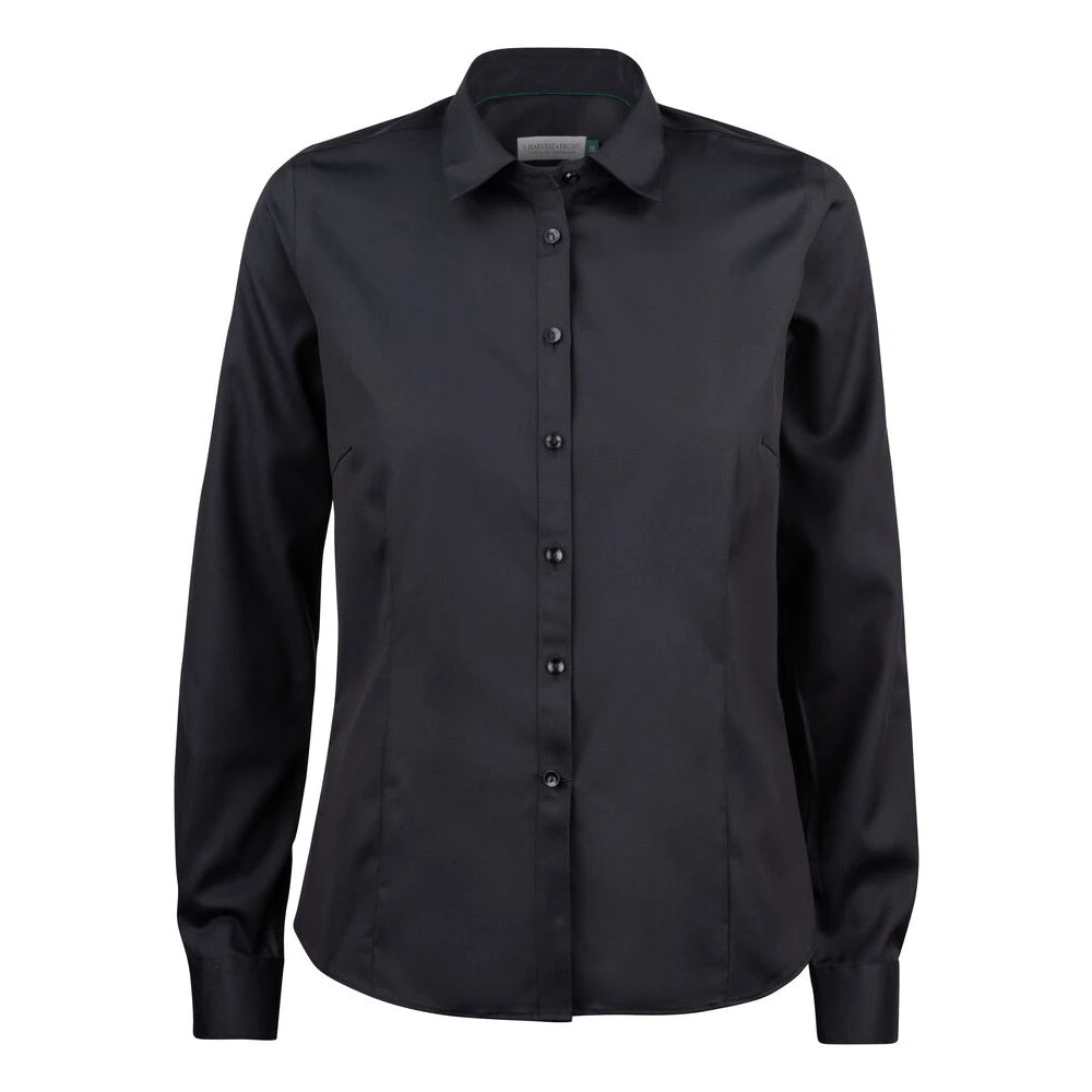 J.Harvest & Frost Green Bow 01 Hemd Dames Zwart