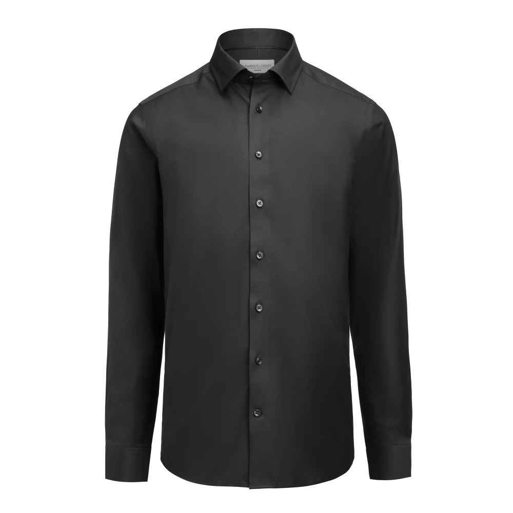 J.Harvest & Frost Gb02 Twill Stretch Slim Fit Zwart