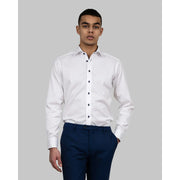 J.Harvest & Frost Red Bow 20 Hemd Slim Fit Heren Wit Marine