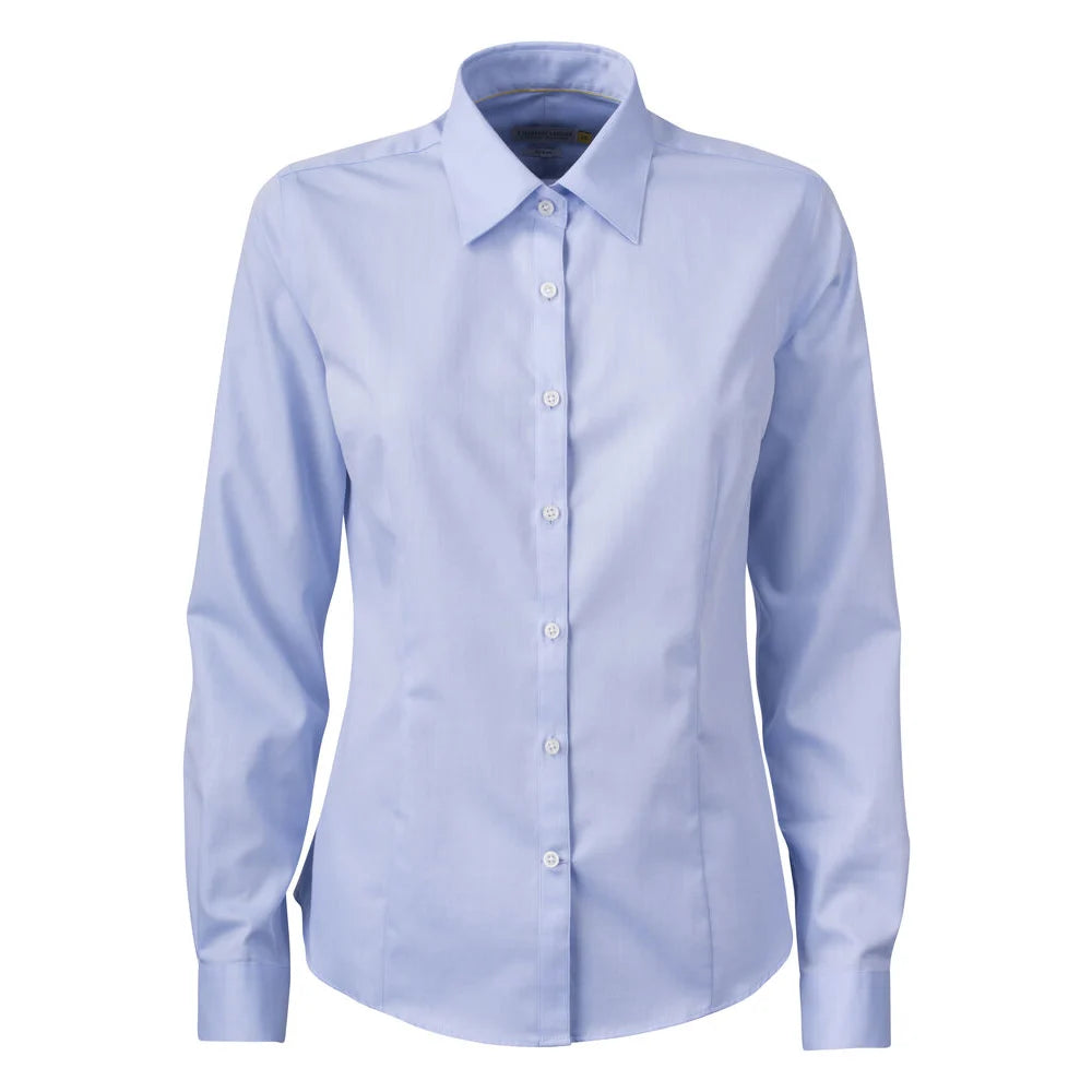 J.Harvest & Frost Yellow Bow 50 Hemd Dames Hemelsblauw