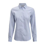J.Harvest & Frost Yellow Bow 55 Hemd Contemporary Fit Dames Hemelsblauw