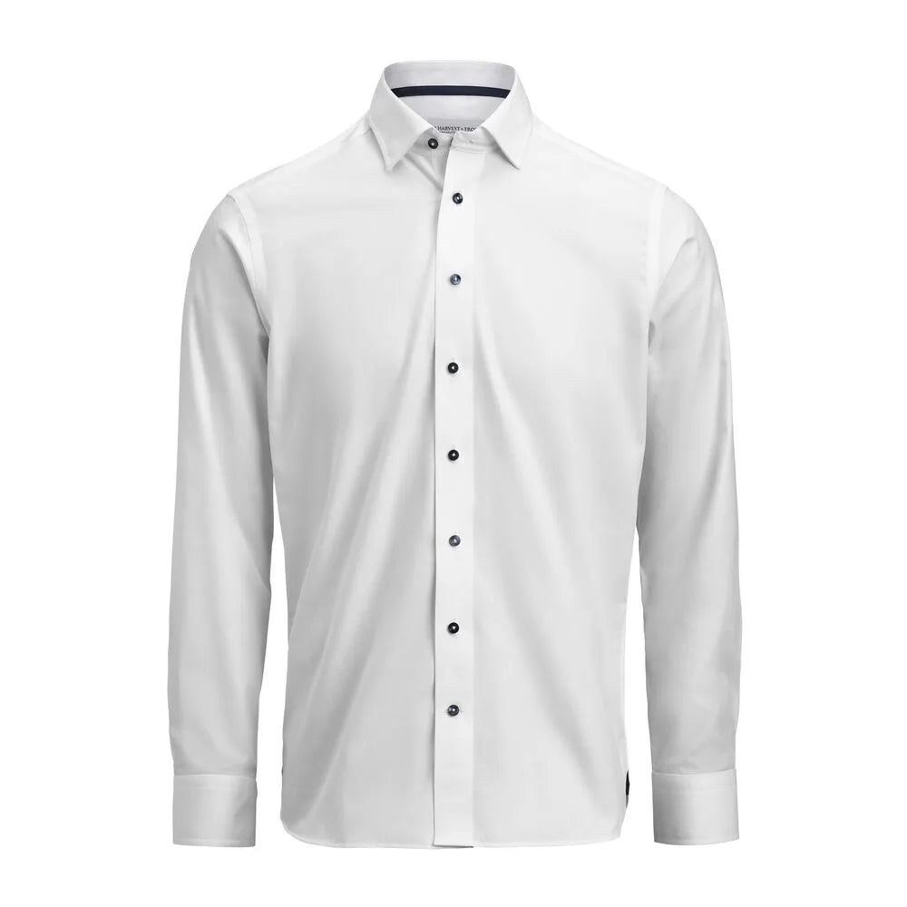 J.Harvest & Frost Yellow Bow 56 Regular White Navy