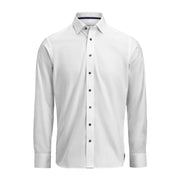 J.Harvest & Frost Yellow Bow 56 Slim Fit Wit Marine