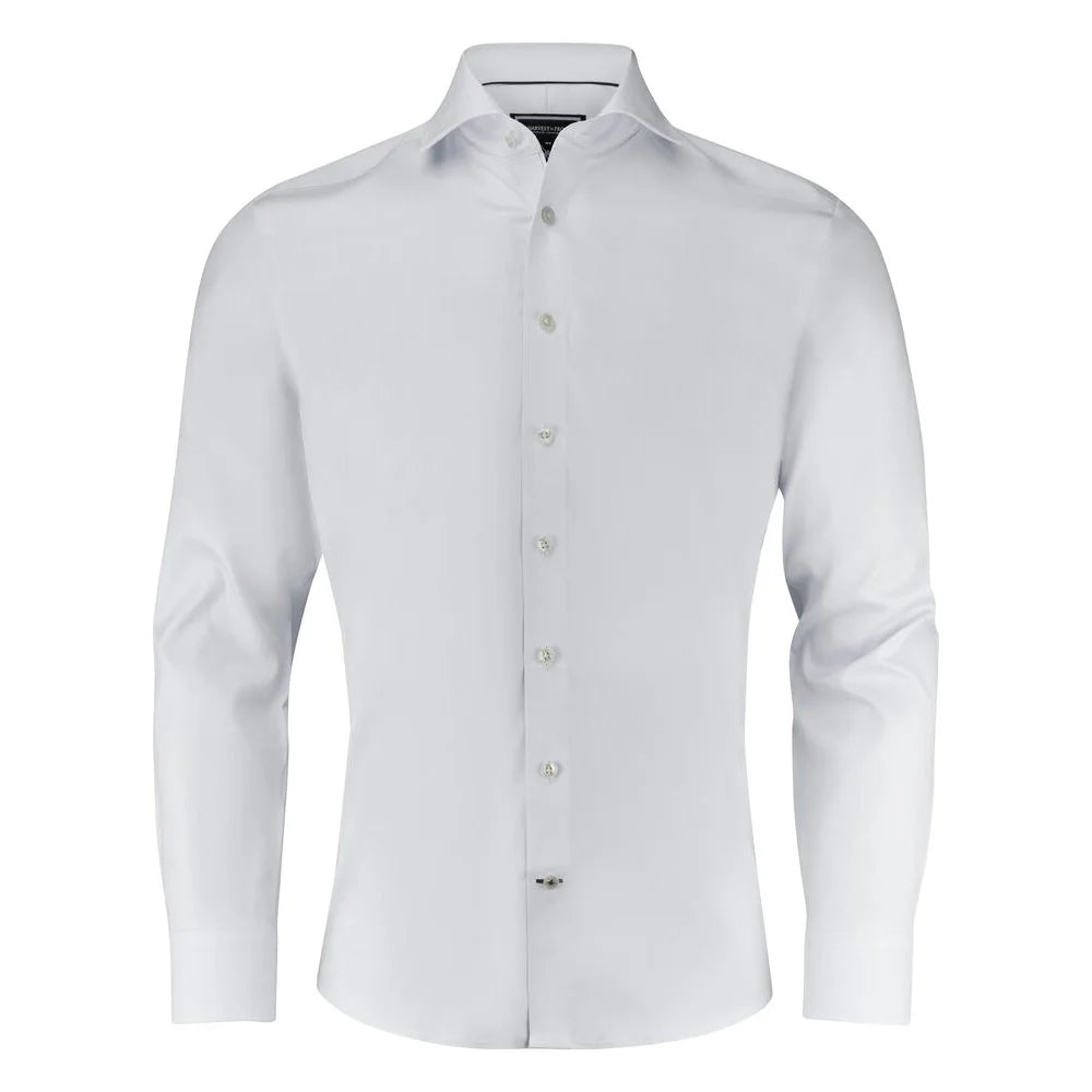 J.Harvest & Frost Black Bow 60 Hemd Regular Fit Heren Wit