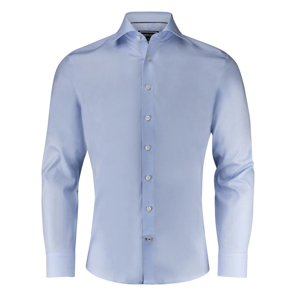 J.Harvest & Frost Black Bow 60 Hemd Regular Fit Heren Hemelsblauw
