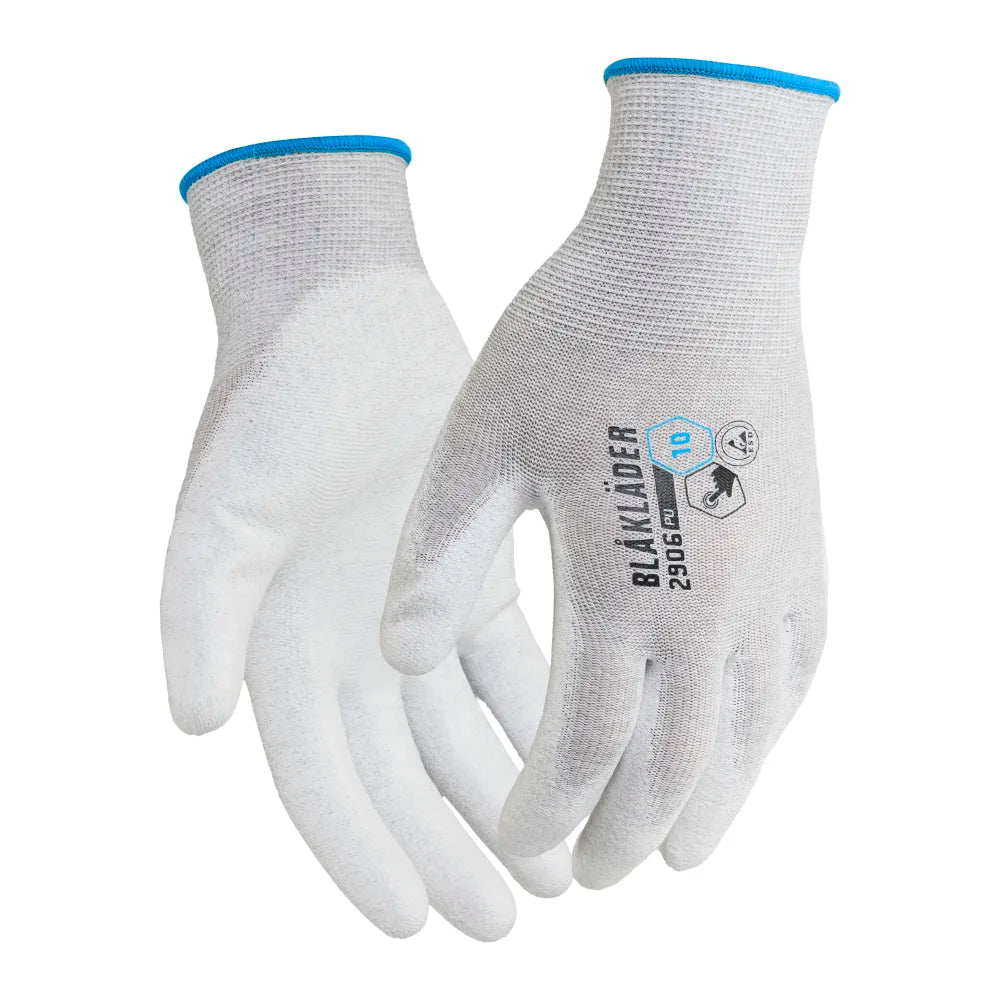 Blaklader 2906 1423 Werkhandschoenen PU-Gedipt Touch ESD Wit