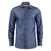 J.Harvest & Frost Red Bow 120 Hemd Slim Fit Heren Indigo