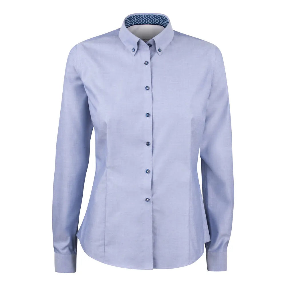 J.Harvest & Frost Red Bow 121 Hemd Dames Blauw