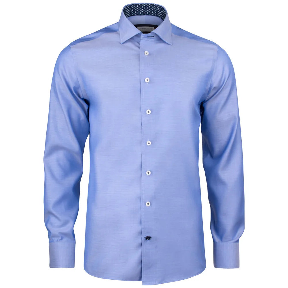 J.Harvest & Frost Red Bow 122 Hemd Regular Fit Heren Blauw