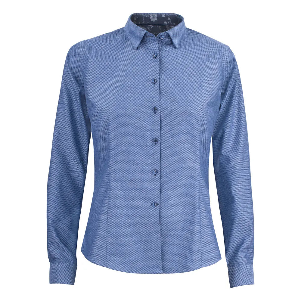 J.Harvest & Frost Purple Bow 144 Hemd Dames Indigo