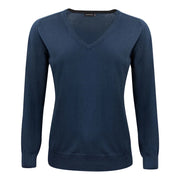 J.Harvest & Frost Merino V Gebreide Sweater Dames Marine