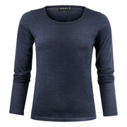 J.Harvest & Frost Merino U Gebreide Sweater Dames Marine