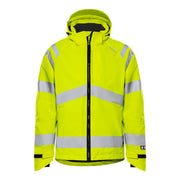 Fristads High Vis Green Stretch Shelljack Klasse 3 4680 Glps High Vis Geel