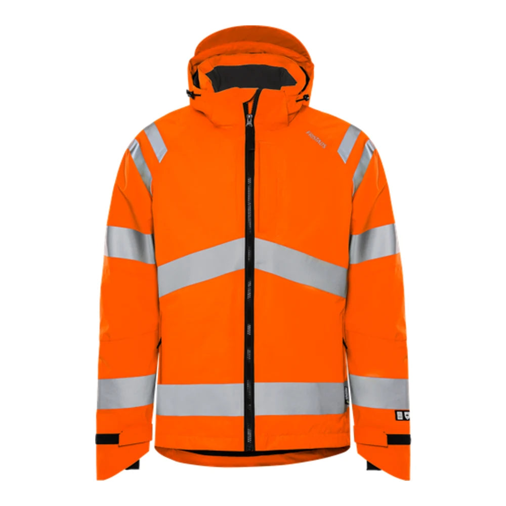 Fristads High Vis Green Stretch Shelljack Klasse 3 4680 Glps High Vis Oranje