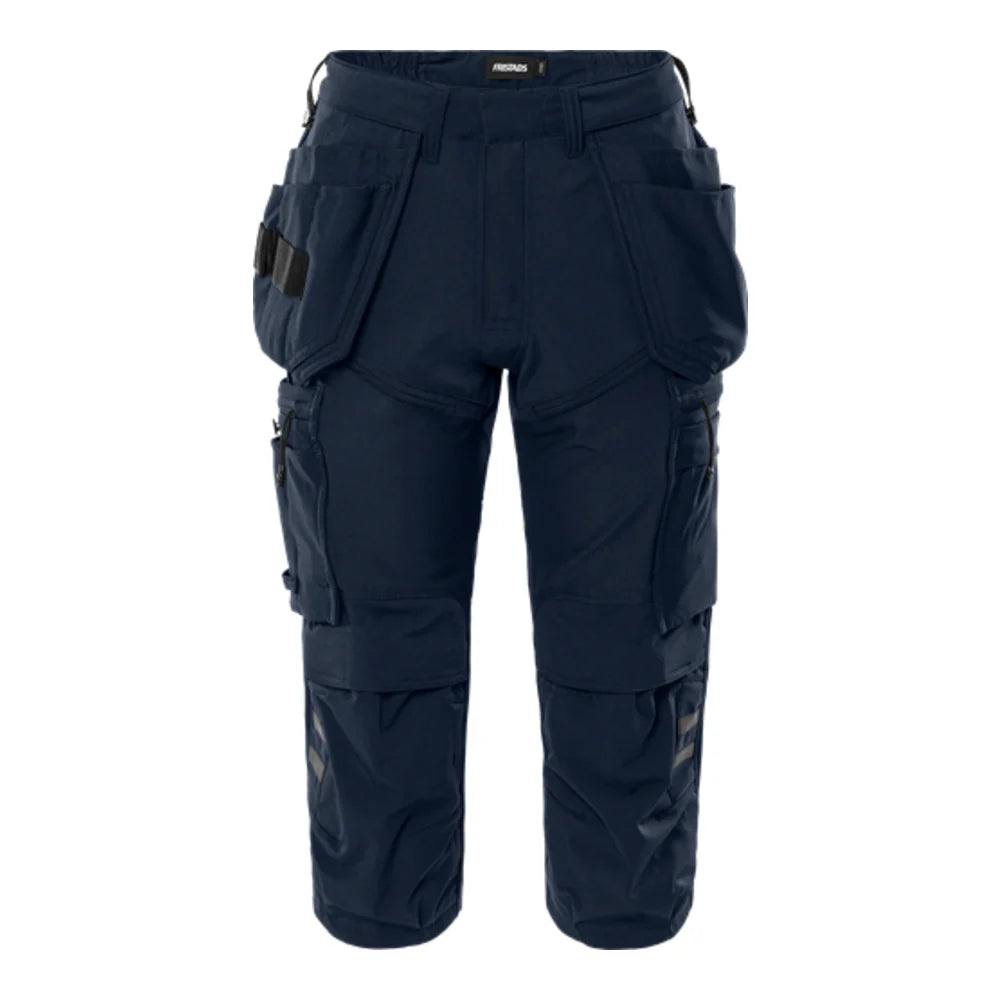 Fristads Stretch 3/4 Werkbroek 2600 Glws Donker Marineblauw