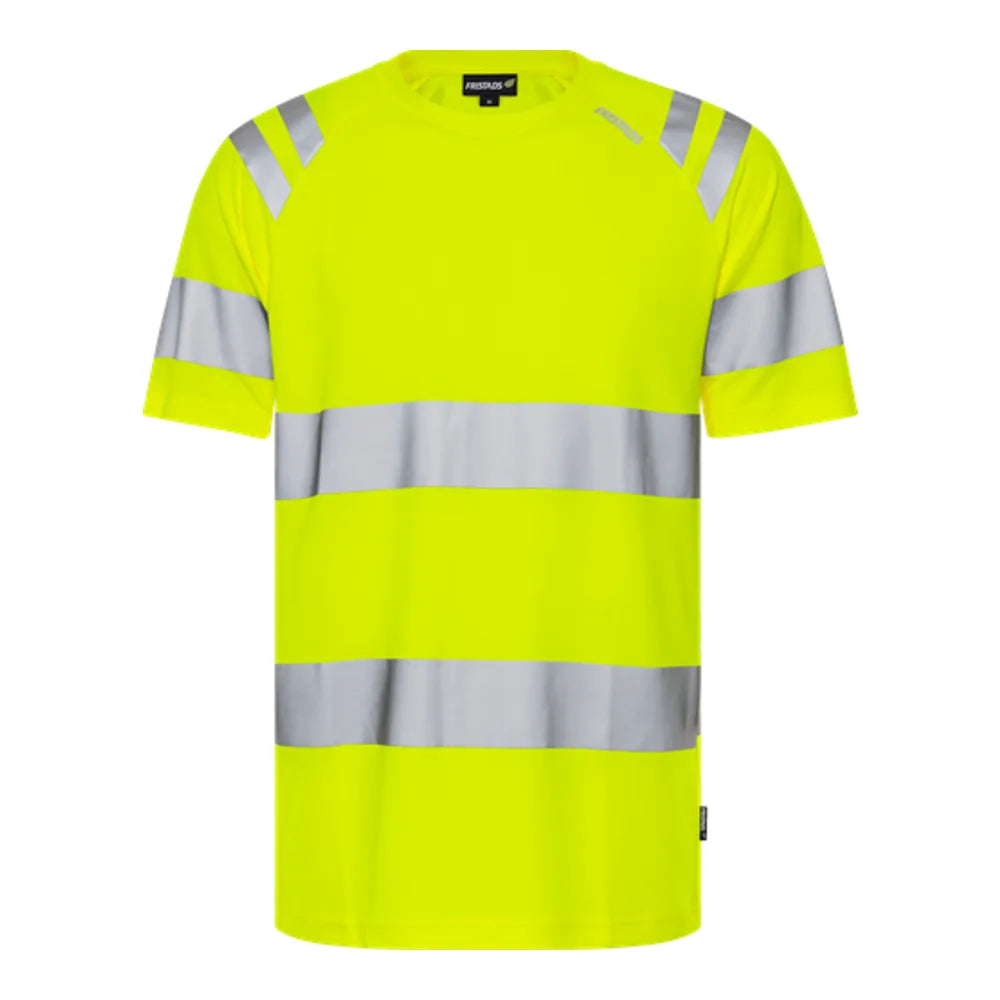 Fristads Hogezichtbaarheids Green Functioneel T-Shirt Klasse 3 7860 Gpst High Vis Geel