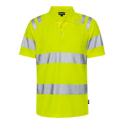 Fristads Hogezichtbaarheids Green Functioneel Poloshirt Klasse 3 7861 Gpst High Vis Geel