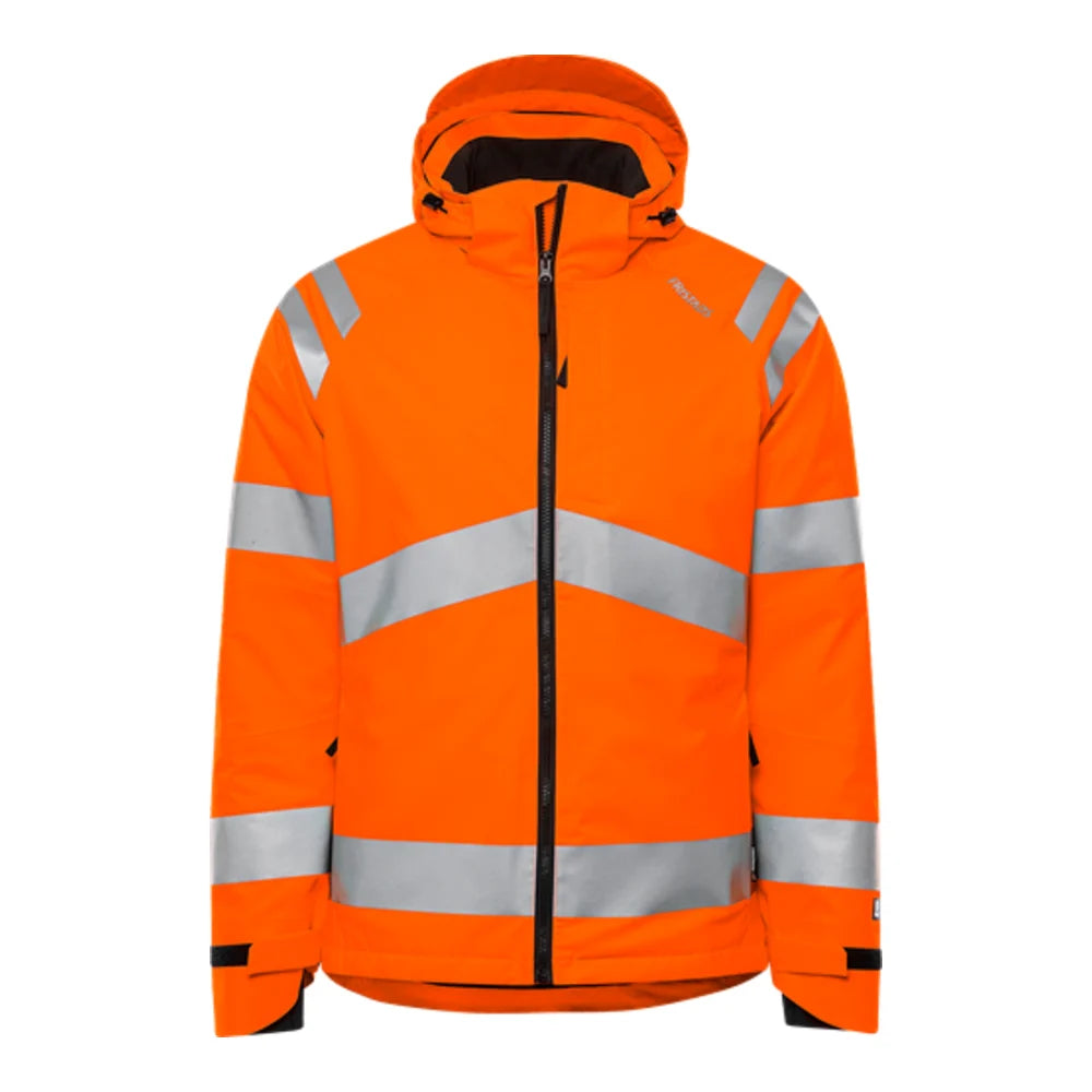 Fristads High Vis Green Stretch Winterjack Klasse 3 4682 Glps High Vis Oranje