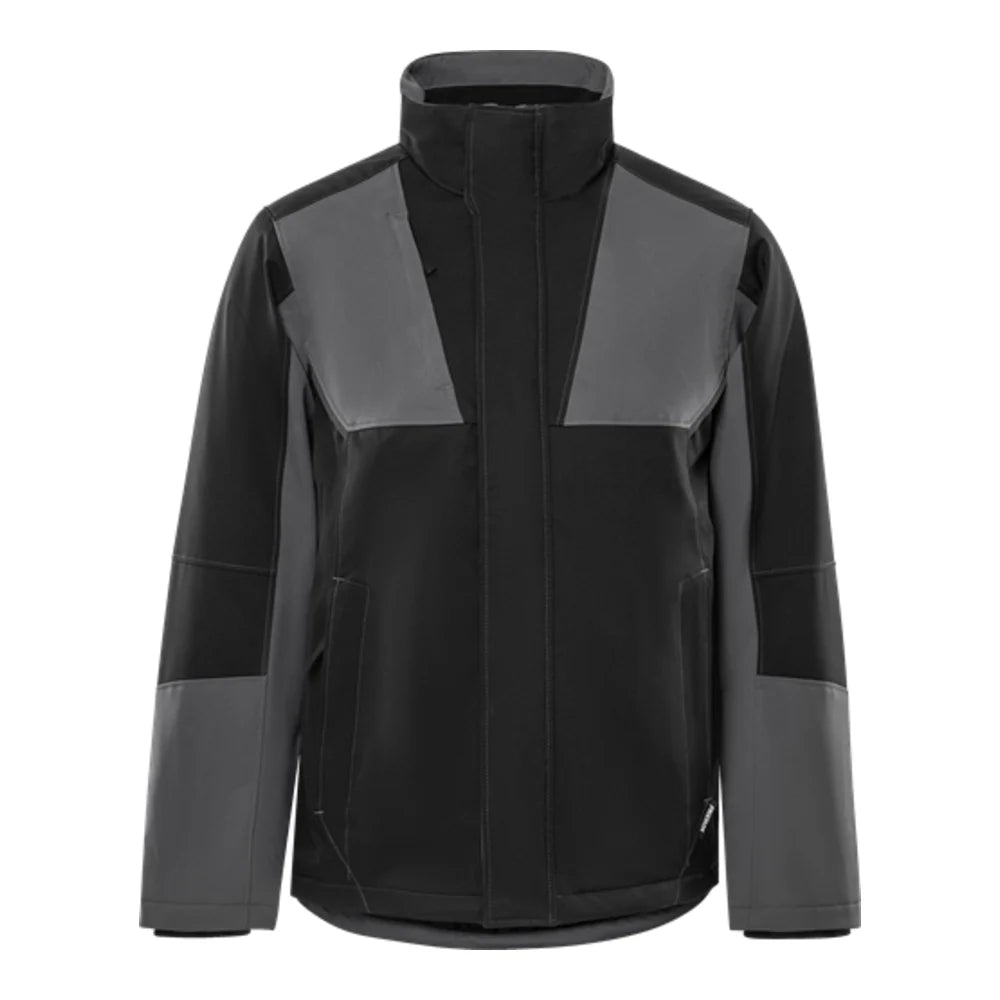 Fristads Softshell Winterjack 4931 Gsw Grijs Zwart