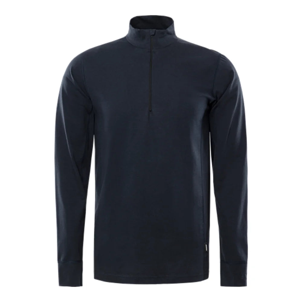 Fristads Flamestat Shirt Lange Mouwen Met Rits 7029 Mofn Donker Marineblauw