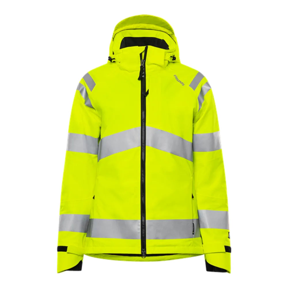 Fristads High Vis Green Dames Stretch Winterjack Klasse 3 4683 Glps High Vis Geel