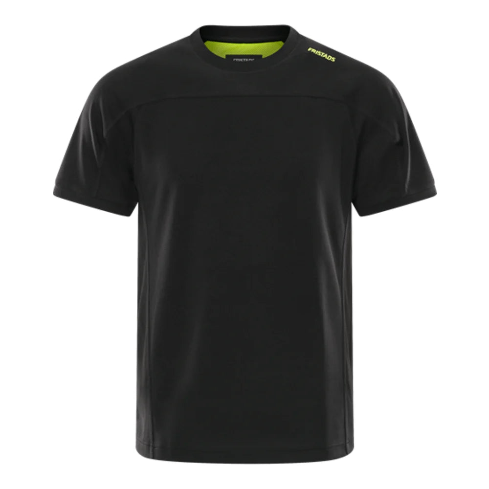 Fristads Functional T-Shirt 7554 Gpin Zwart Geel