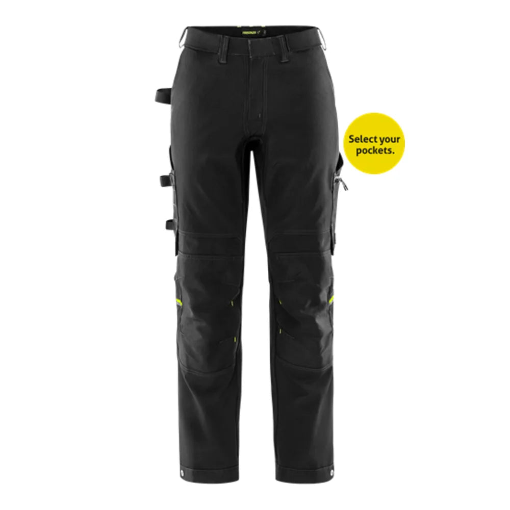 Fristads Stretch Dames Werkbroek 2802 Ghst Zwart