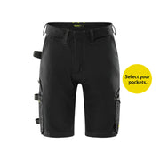 Fristads Flex Stretch Korte Broek 2803 Ghst Zwart