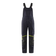 Fristads Flamestat Stretch Am. Overall 1180 Fss Donker Marineblauw Geel